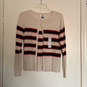 Old Navy button-up cardigan.